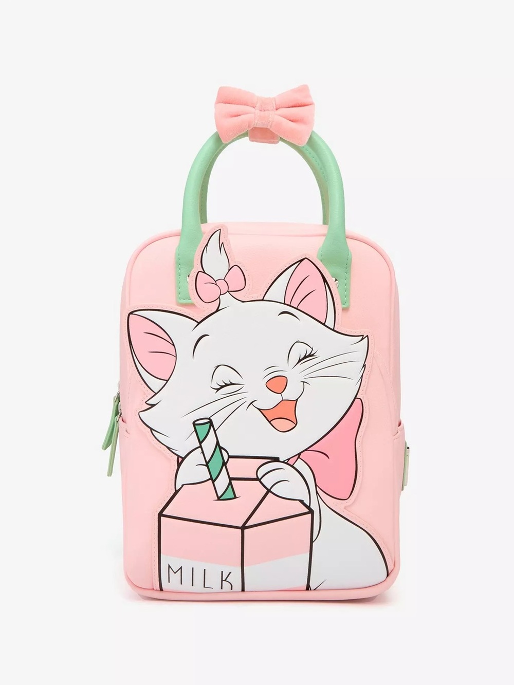 NWT Loungefly Disney The Aristocats Marie Milk Carton Mini Backpack